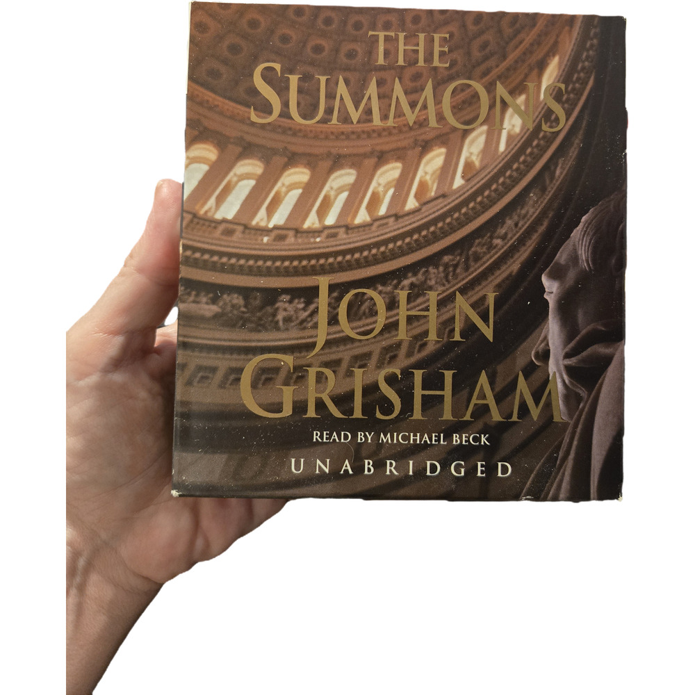 The Summons - John Grisham Unabridged Legal Thriller Audiobook CD